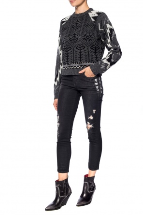 Sweater with embroidered pattern, zdjęcie 2 Sweater with embroidered pattern od Diesel Black Gold